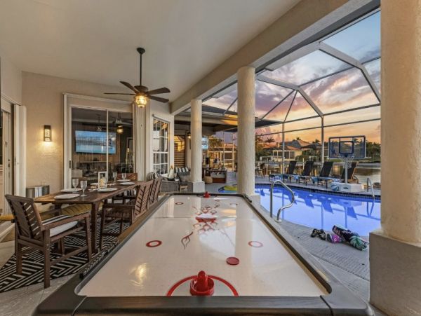 Luxury Villa in Southwest Florida with Heated Pool & Canal Views